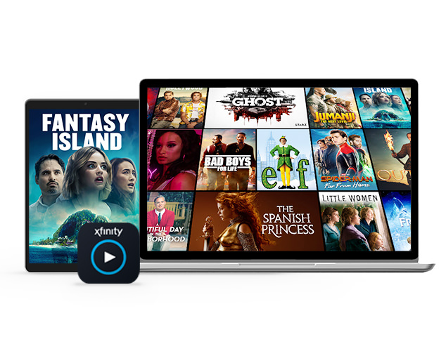 Tablet and Laptop with STARZ